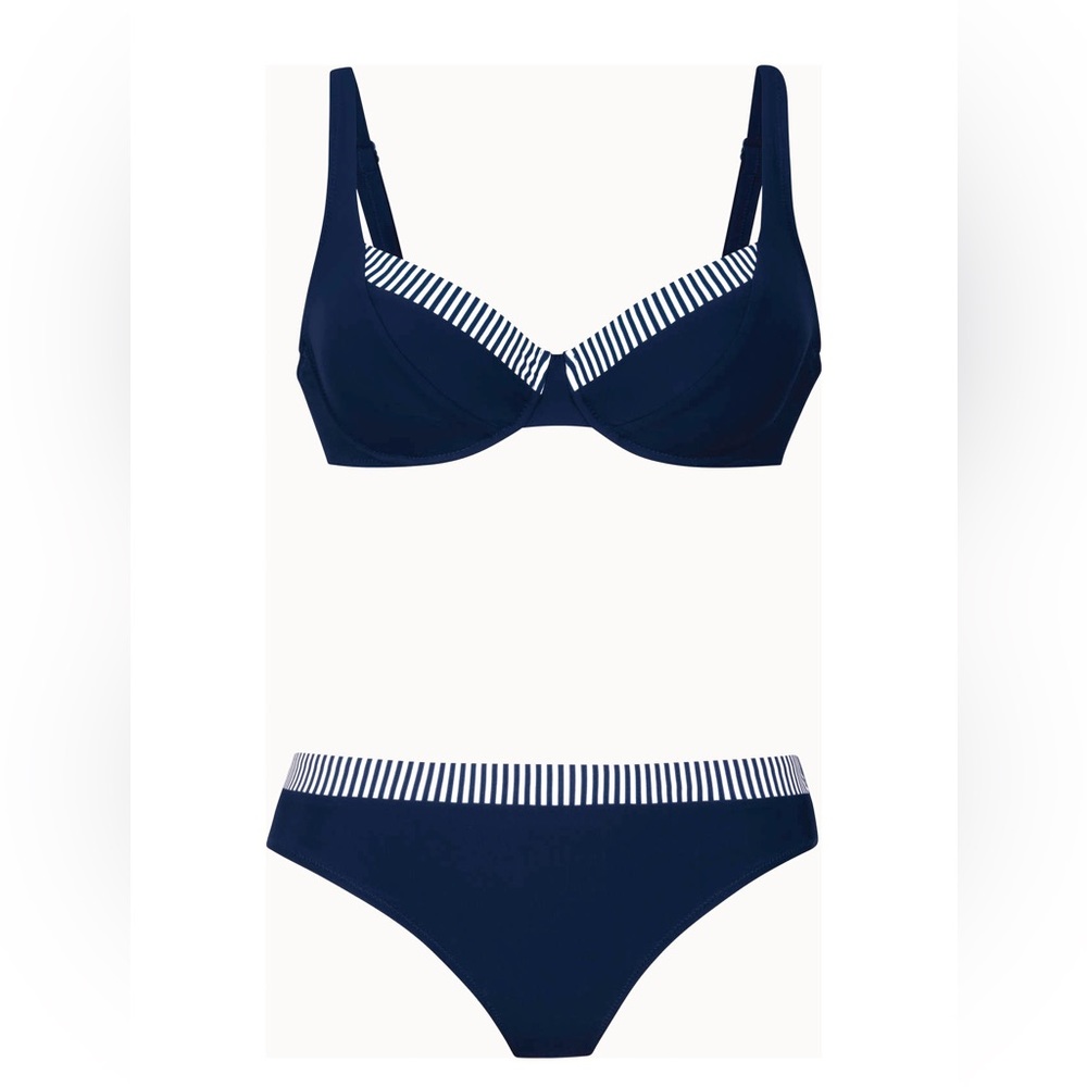 Navy Blue Bikini Set